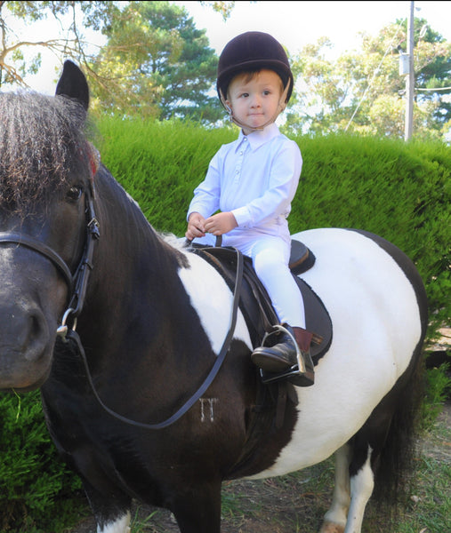 White Competition Jotties shown in Toddler Size