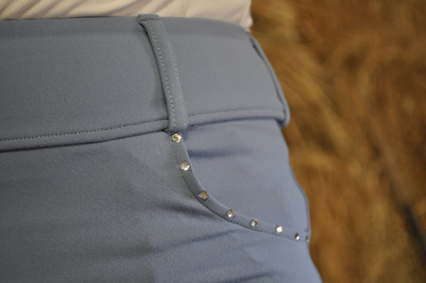 Diamond Blue Jotties pocket detail