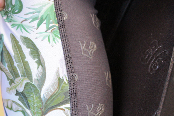 Safari Riding Tights Close up of LKE Grippies
