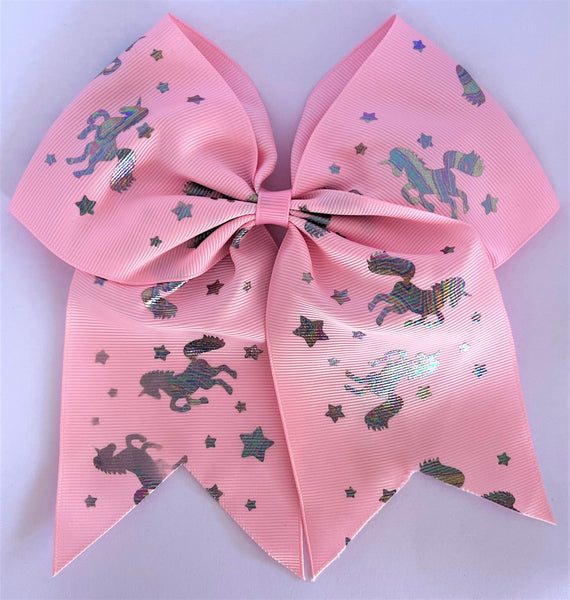 Large Bow Hair Bands - Pink