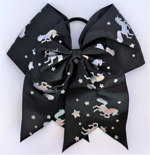 Large Bow Hair Bands - black