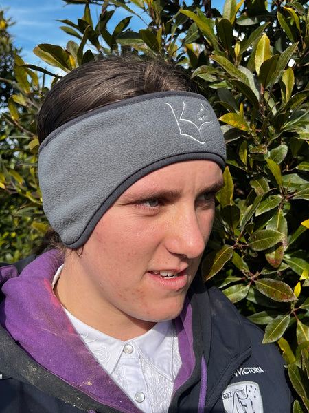 Lucky Kids Equine Ear Warmer - Grey