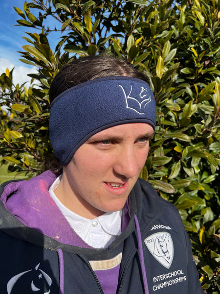 Lucky Kids Equine Ear Warmer - Navy