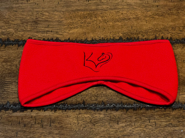 Lucky Kids Equine Ear Warmer - Red