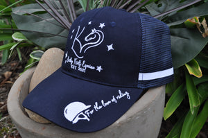 Lucky Kids Equine Embroidered Navy Baseball Cap