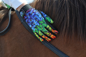 Rainbow Butterfly Horse Riding Gloves