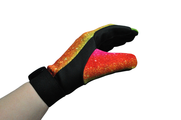 Speckled Prismatic Horse Riding Gloves - Thumb View