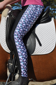 Unicorn Riding Tights Side View